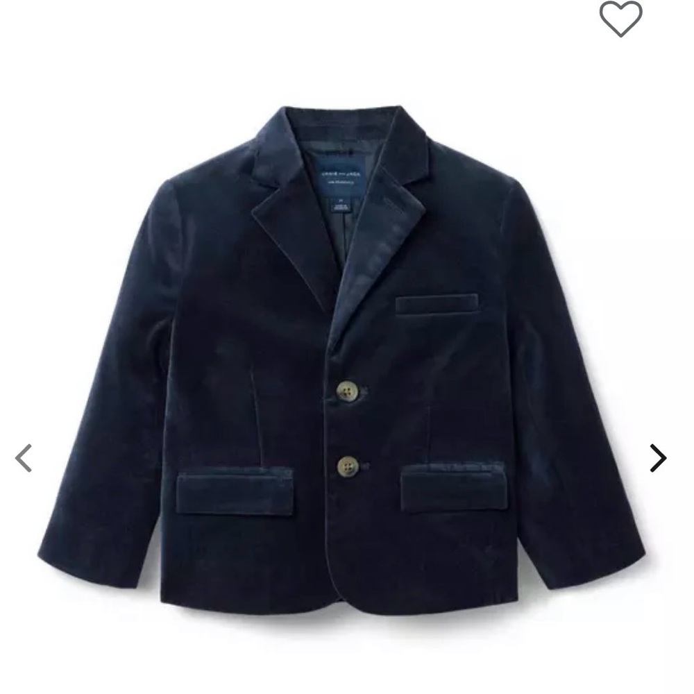 Janie and Jack Midnight Blue Kids Blazer